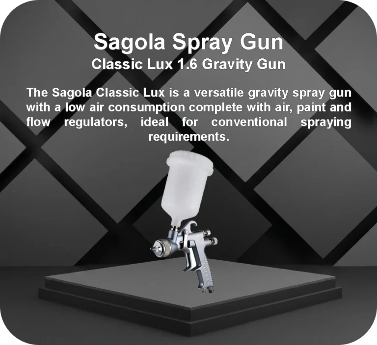 Sagola Spray Gun Classic Lux Gravity Gun