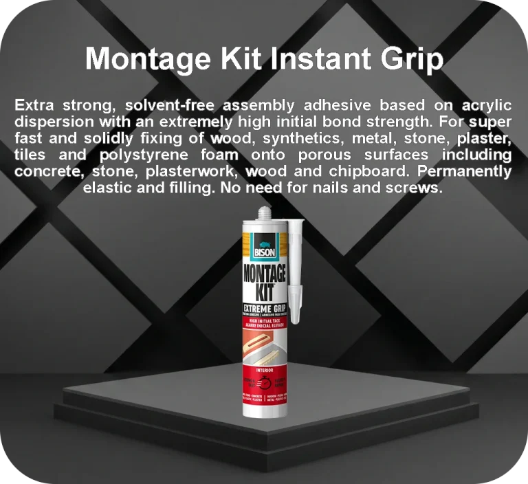 Bison Montage Kit Instant Grip